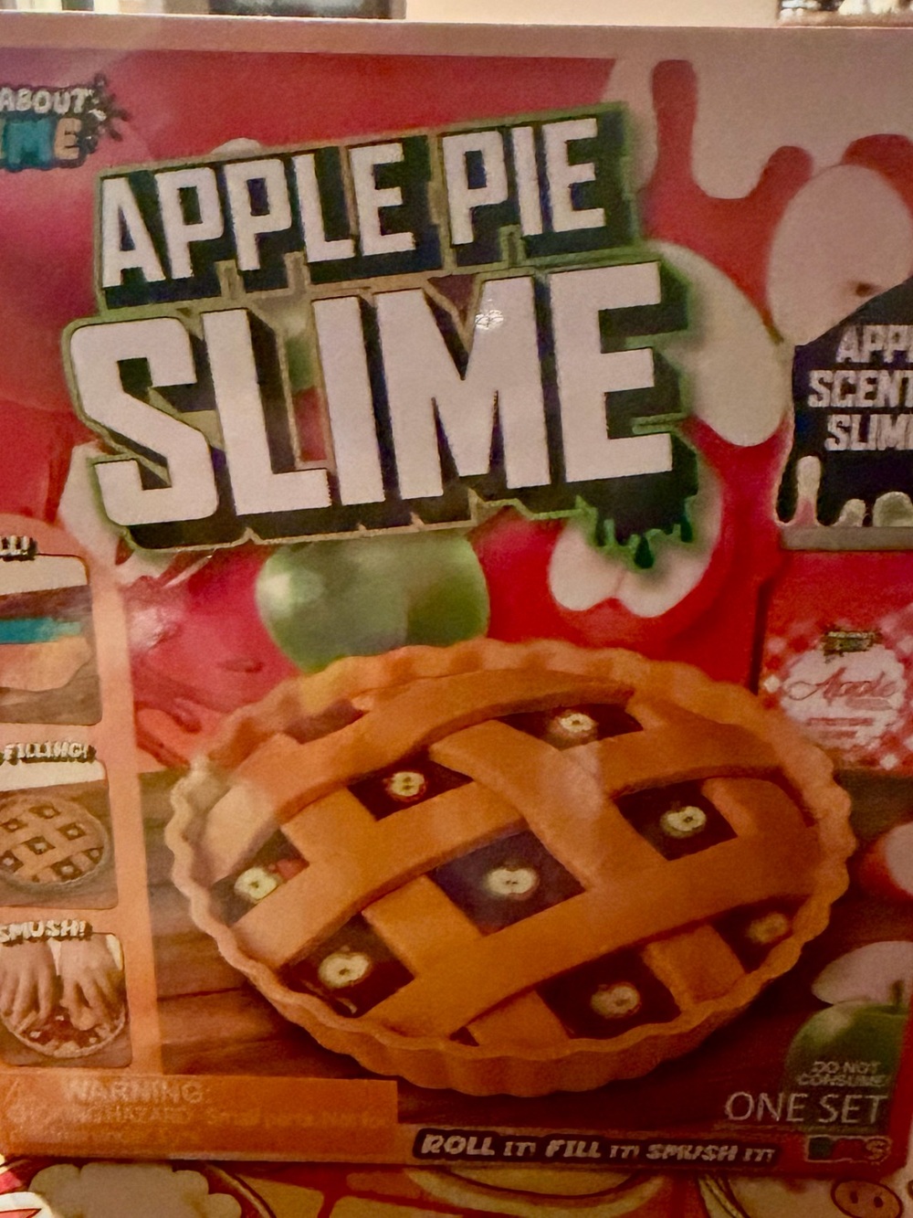 RMS Apple Pie Slime Set - Red & Brown Packaging